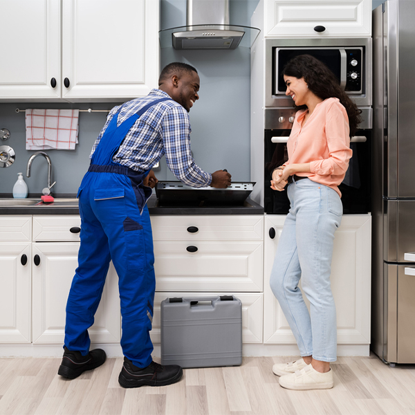 what kind of warranty do you offer on your cooktop repair services in Lawndale